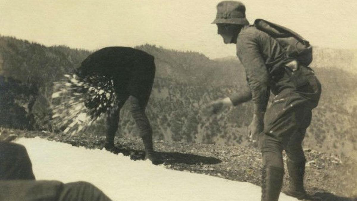 Fotografía de 1930, de autor anónimo, que formará parte de la exposición 'Toda fotografía es un enigma', de Michel Frizot, en Foto Colectania.