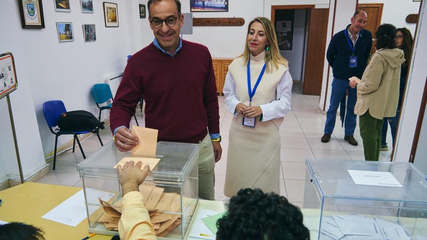 PP y Vox son los que más pescan en el caladero de votos que Cs deja en Cáceres