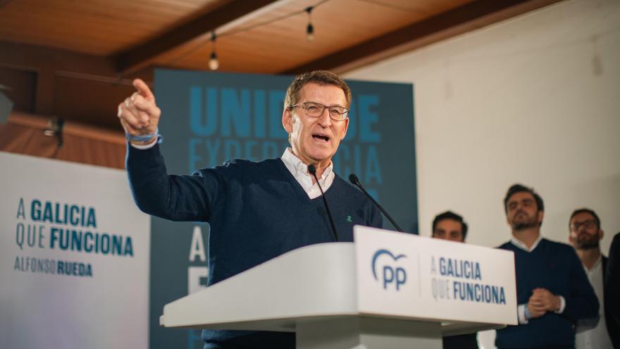 Feijóo se lanza a por el votante socialista: “Votar PSOE es lo mismo que votar Bloque”