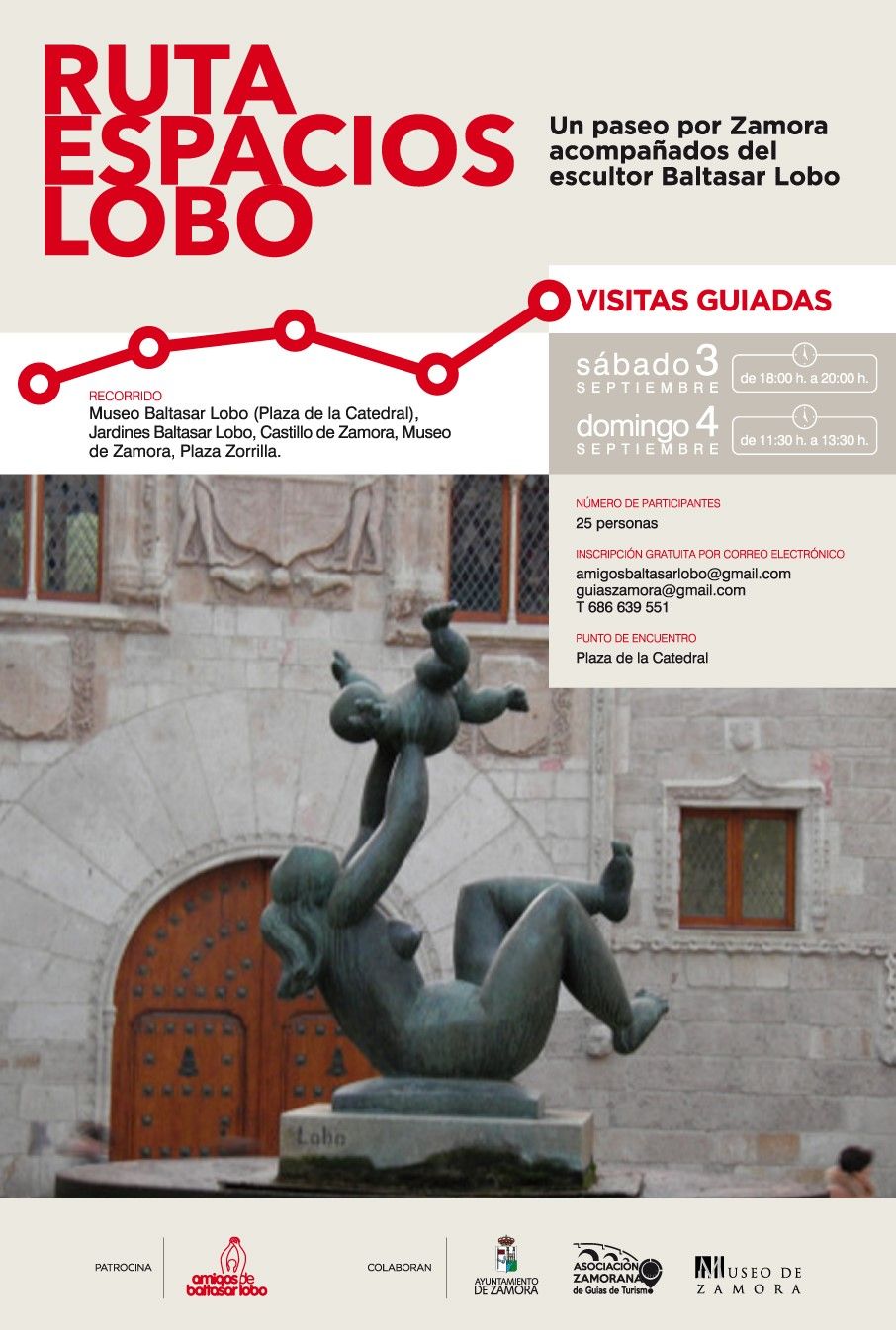 Visitas guiadas en Zamora para conocer la obra de Baltasar Lobo.