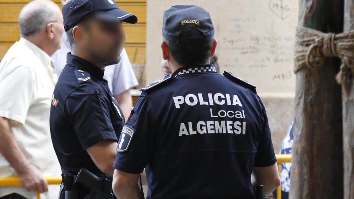 Agentes de la Policía Local de Algemesí