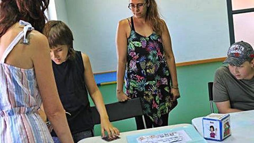 Miembros de Autismo Zamora, durante un campamento. José Luis Fernández