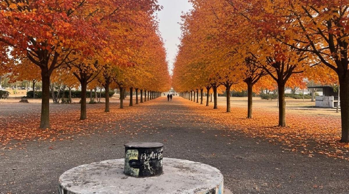 Recreación de cómo lucirá la zona verde entre la Gerencia y el polígono Horno Alto del Port de Sagunt.