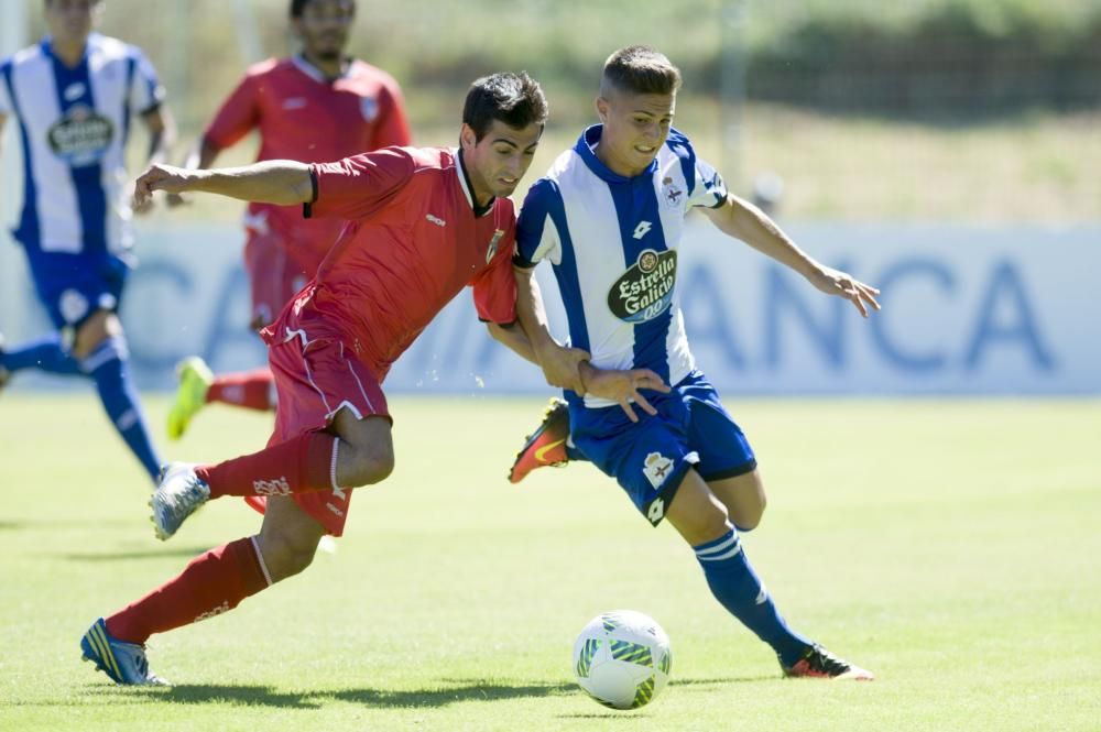 El Fabril golea al Compos con 5 goles de Pinchi