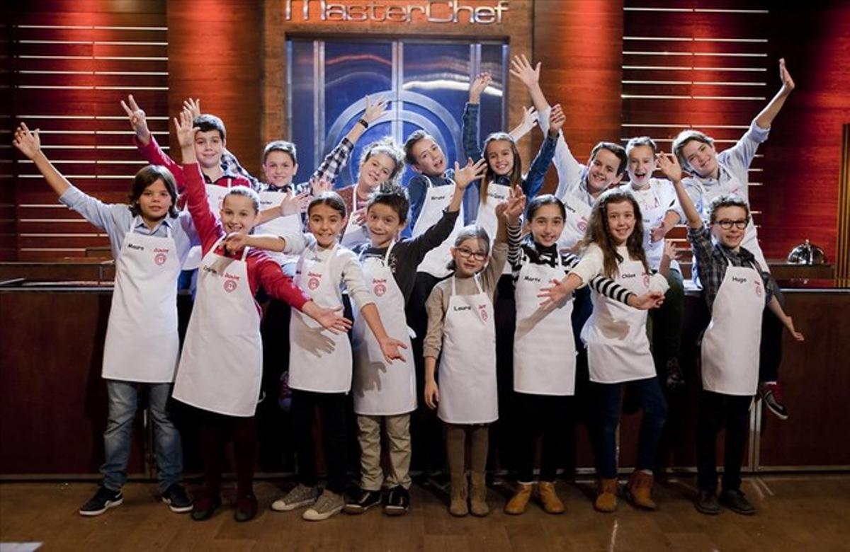 Equipo de 'Masterchef junior'