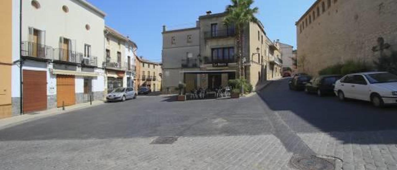 La plaza de la Font de Ador, el verano pasado durante el tiempo decretado para evitar hacer ruidos.