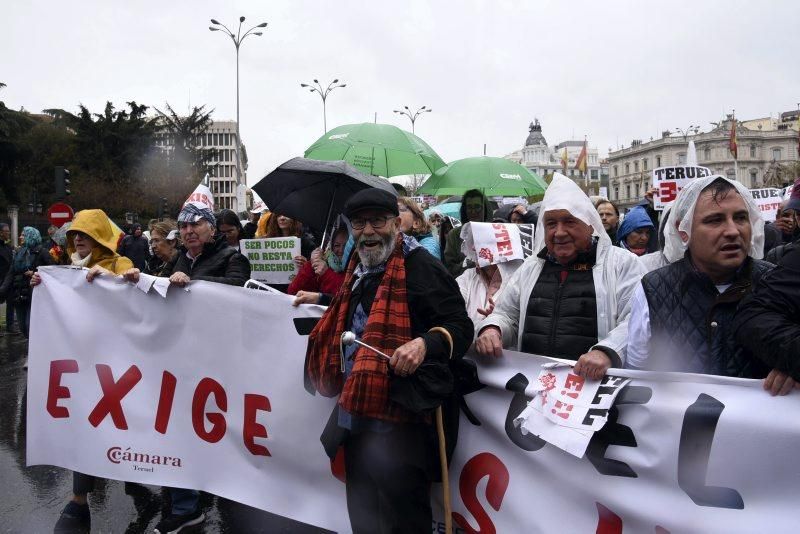 Manifestación 'Revuelta de la España vaciada' en Madrid