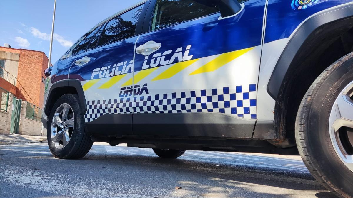 Imagen de archivo de un vehículo de la Policía Local de Onda.
