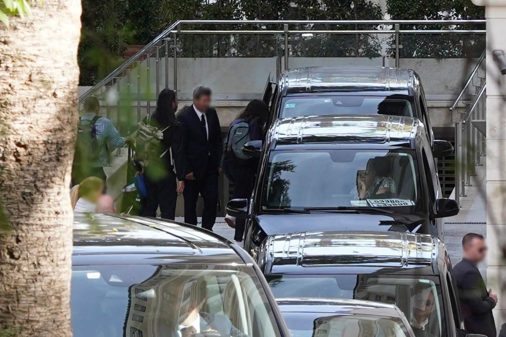 Michelle Obama y sus hijas se han alojado en el Hotel Miramar de Málaga capital.