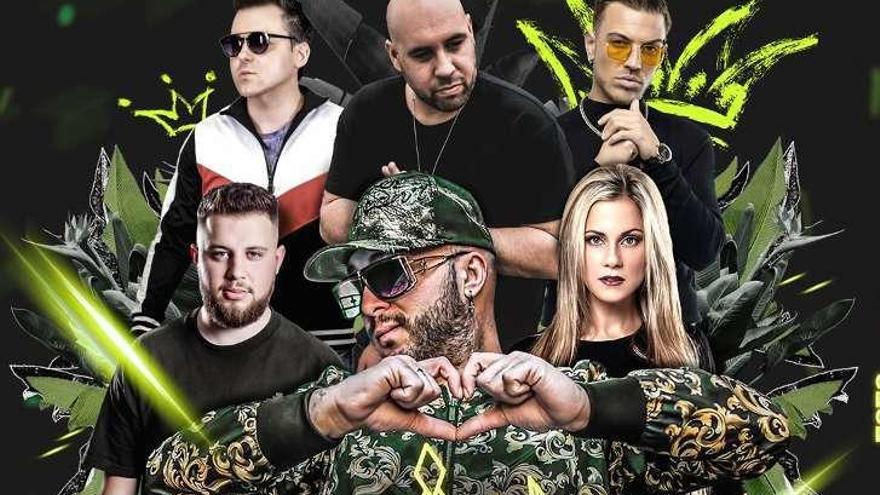 Kiko Rivera estará con Dumore, Fátima Pego, Mike, Yago Roche y Dj Son1c. // FdV