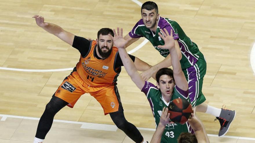 Dubljevic, en el encuentro de ACB disputado en Málaga.