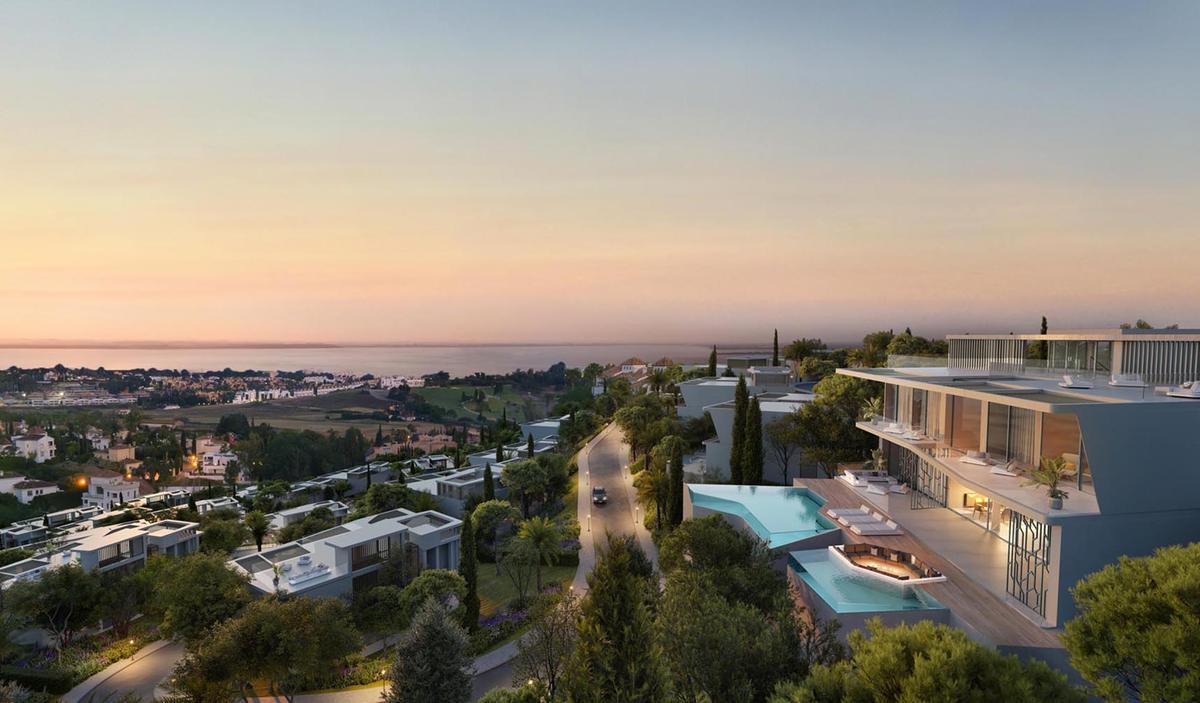 Todas las imágenes nueva villa de lujo que una promotora de Dubai está construyendo en Málaga