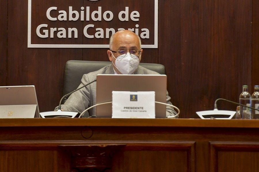 Pleno del Cabildo grancanario (05/07/2021)