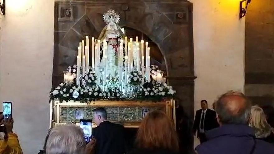 Procesión de Los Dolores de Triana, en la Semana Santa 2024 en Las Palmas de Gran Canaria