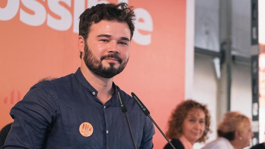 Gabriel Rufián participarà diumenge en un acte a Moià