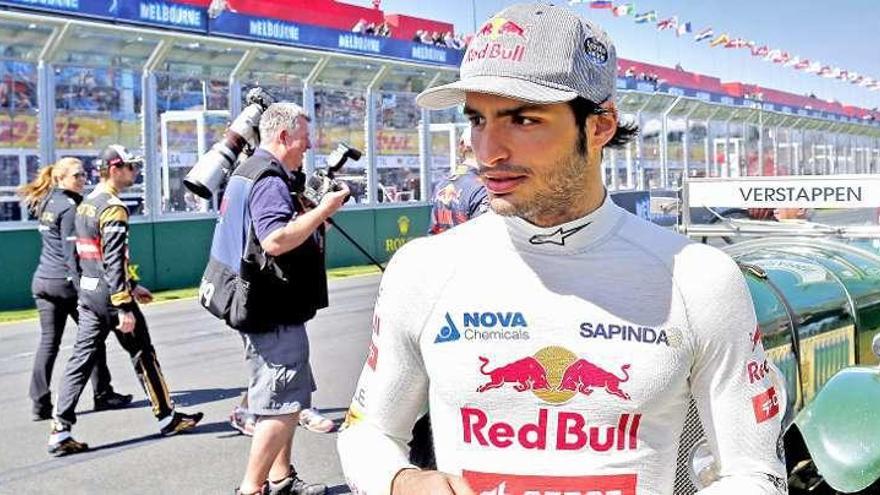 Carlos Sainz, piloto de Toro Rosso.