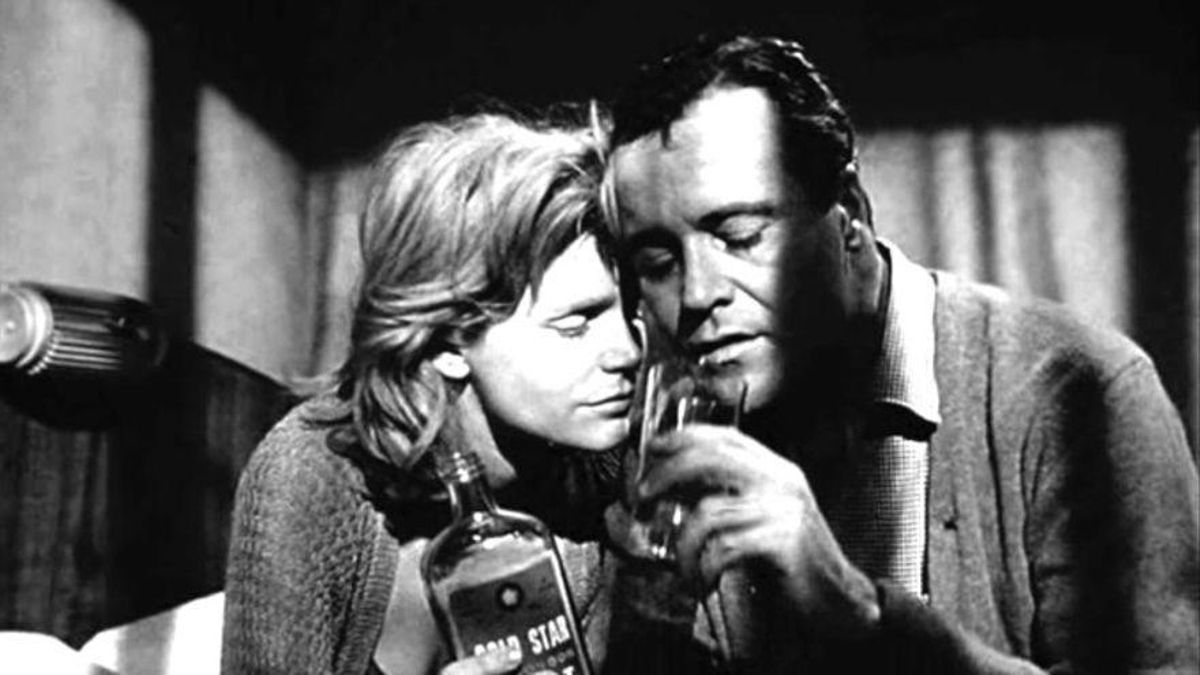 Lee Remick y Jack Lemmon, en 'Días de vino y rosas', de Blake Edwards.