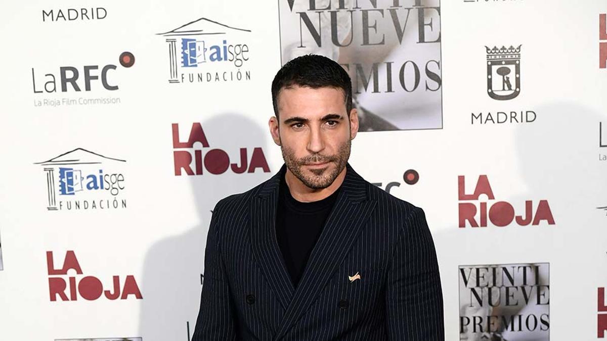 Miguel Ángel Silvestre, en los premios Unión de Actores 2020