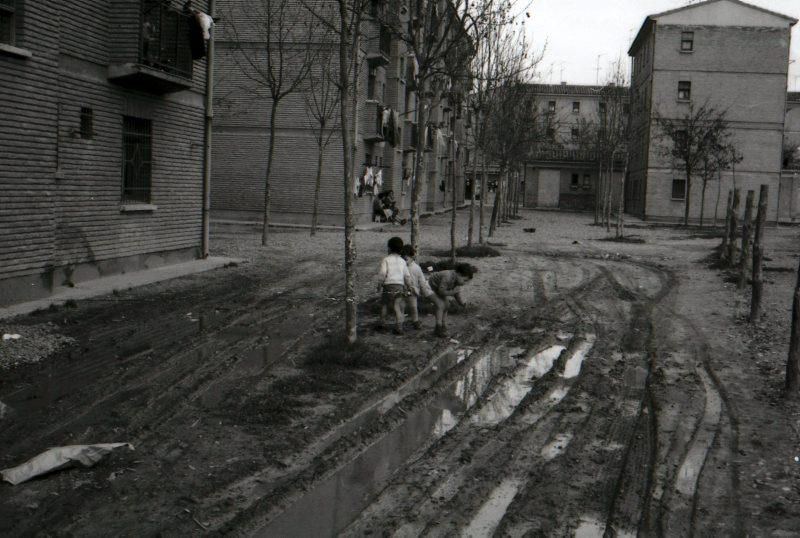 Fotos históricas del barrio Picarral de Zaragoza