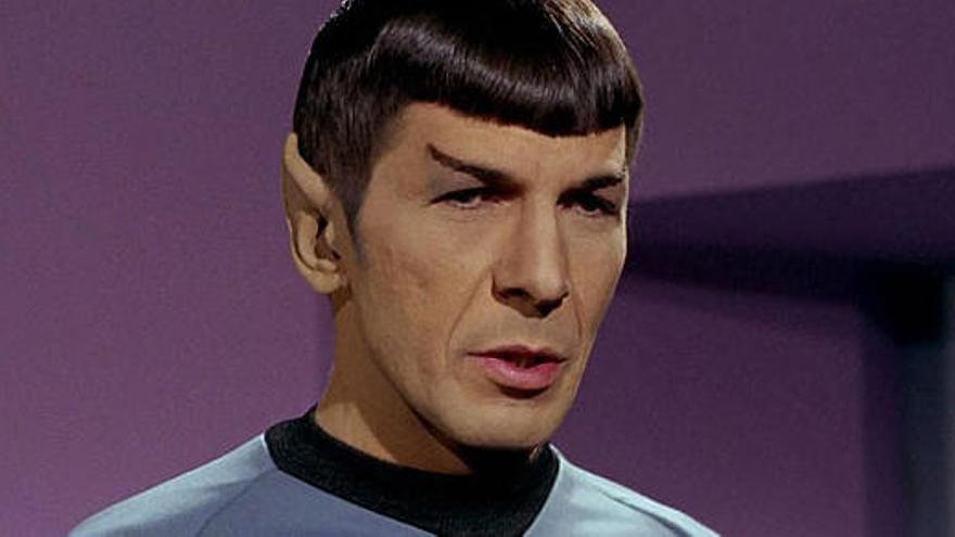 Leonard Nimoy, en el paper de Mr. Spock