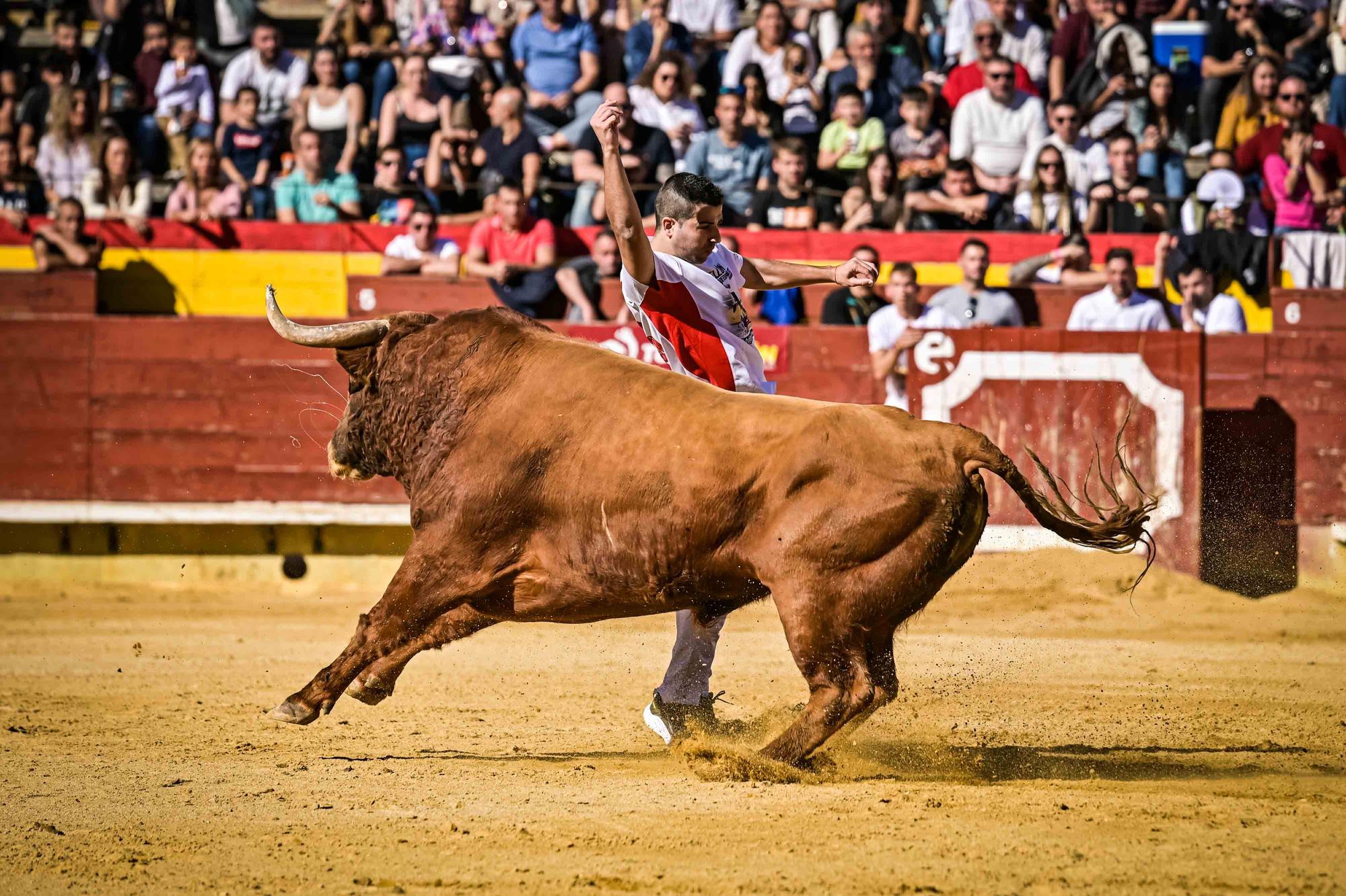 Final del campeonato de España de recortadores en Castelló