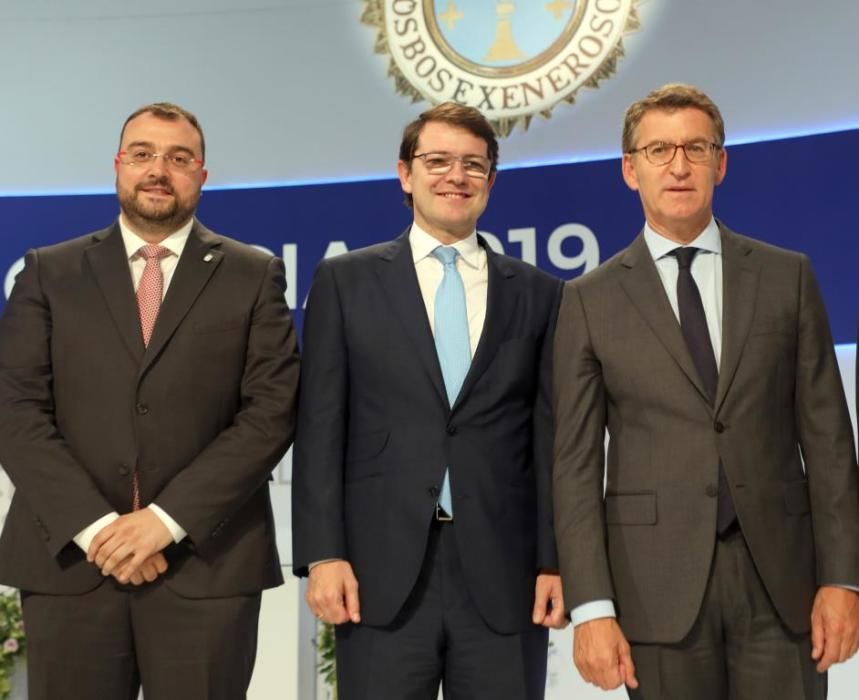 Las imágenes de la gala de entrega de las Medallas de Galicia