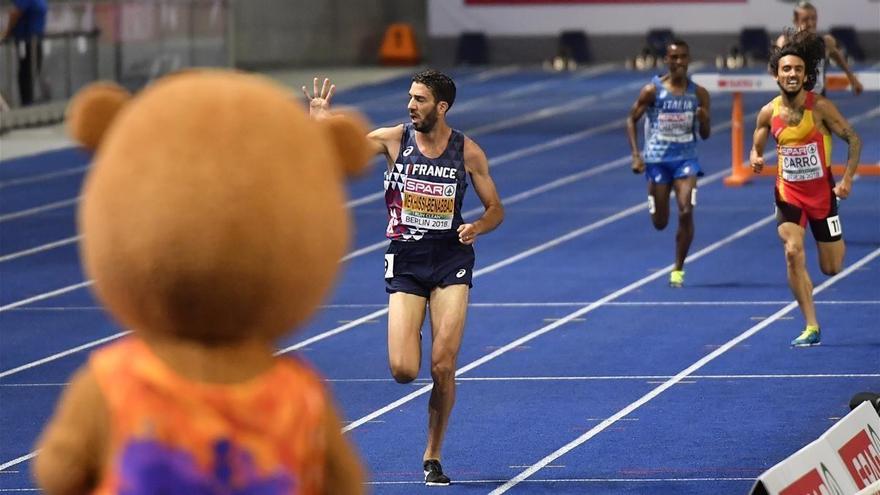 Fernando Carro da la sorpresa con una plata en obstáculos