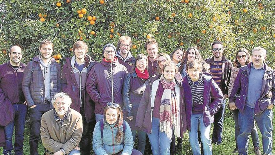 Biovalle recibe a los alumnos de un máster de agricultura ecológica