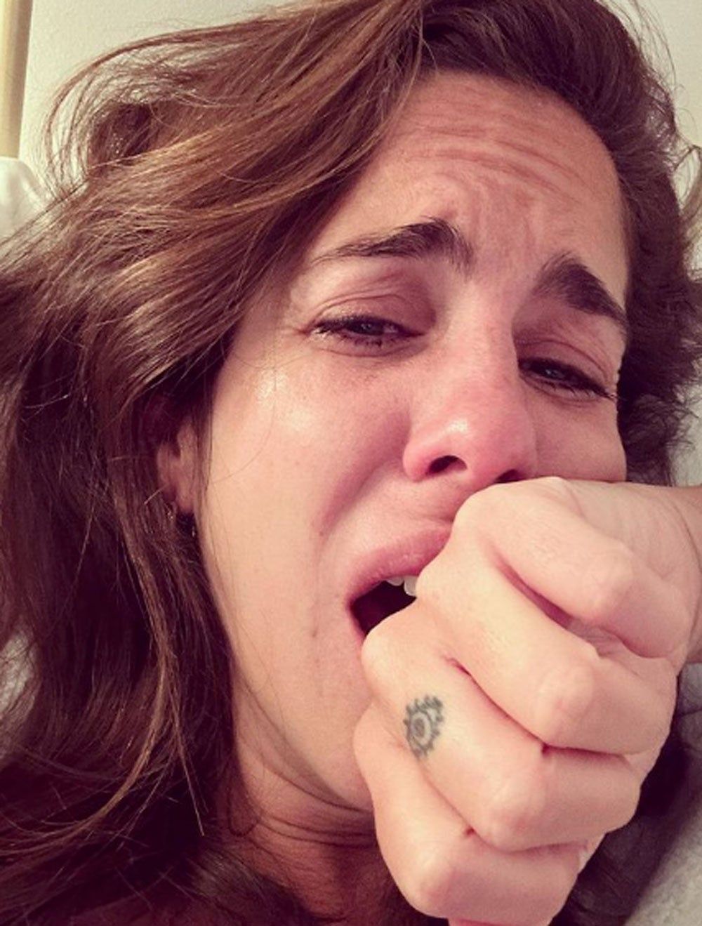 Anabel Pantoja llorando