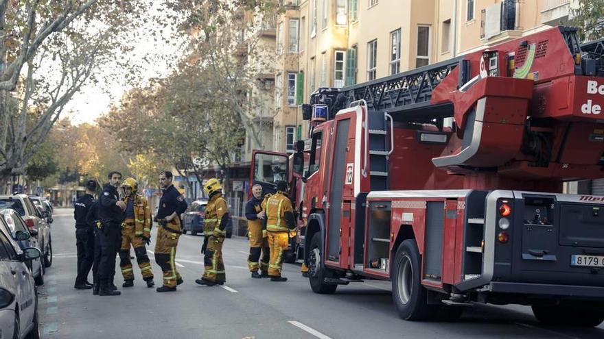 Arde un cuadro eléctrico en Palma