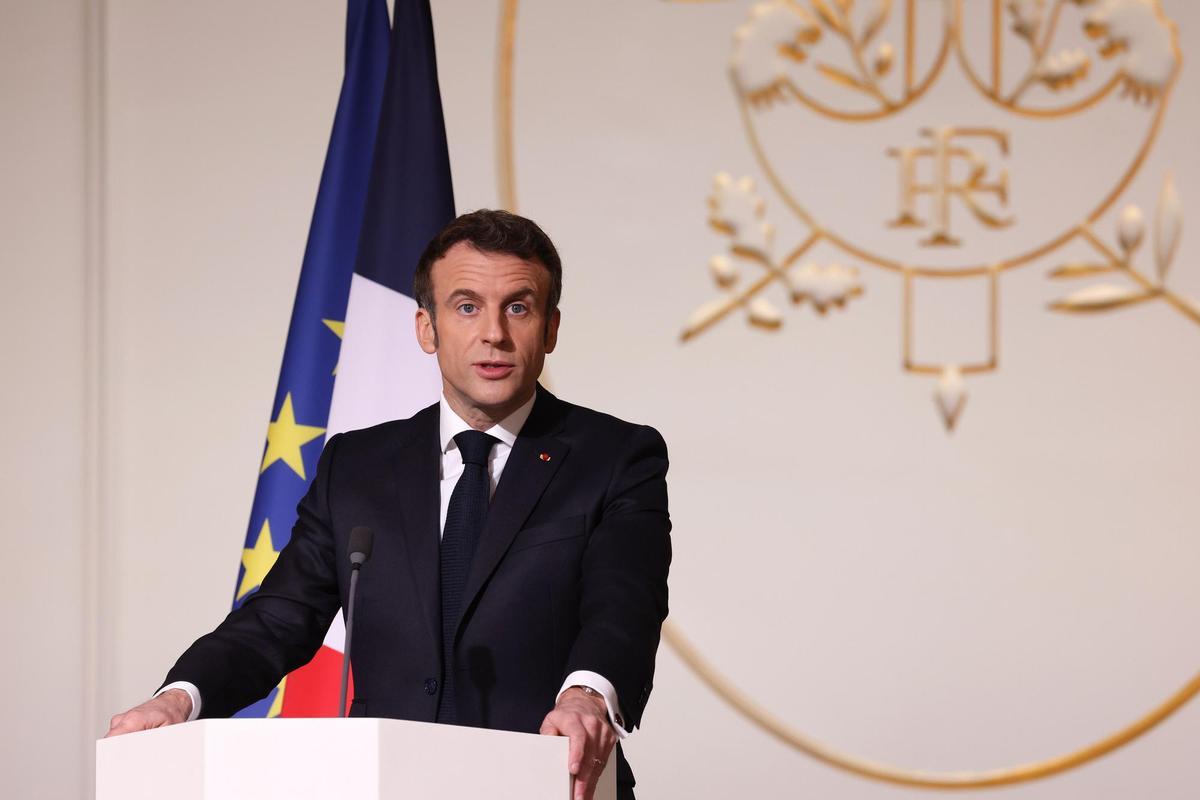 Emmanuel Macron, presidente de Francia