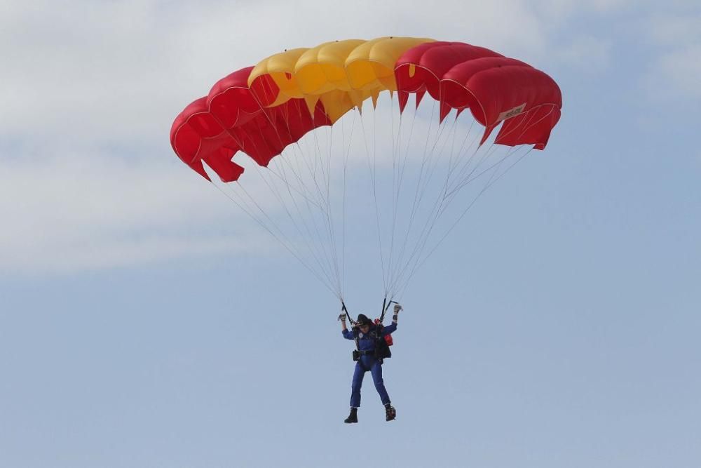 Presentación de la nueva temporada de las patrullas acrobáticas del Ejército del Aire en San Javier