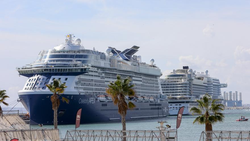 Alicante bate récord de cruceristas con 120.000 turistas este año, la cifra más alta de la historia
