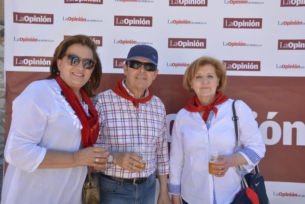 Photocall en los Caballos del Vino de Caravaca