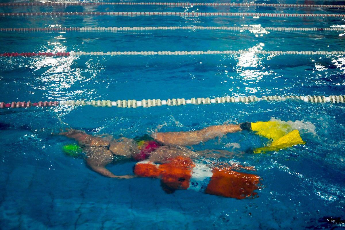 La piscina de Vilagarcía.