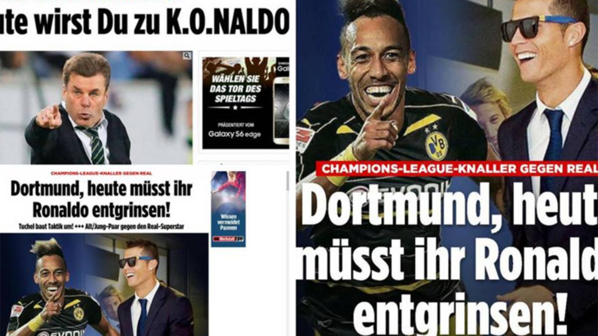 El diario alemán 'Bild' vuelve a la carga contra Cristiano Ronaldo, una de sus víctimas favoritas