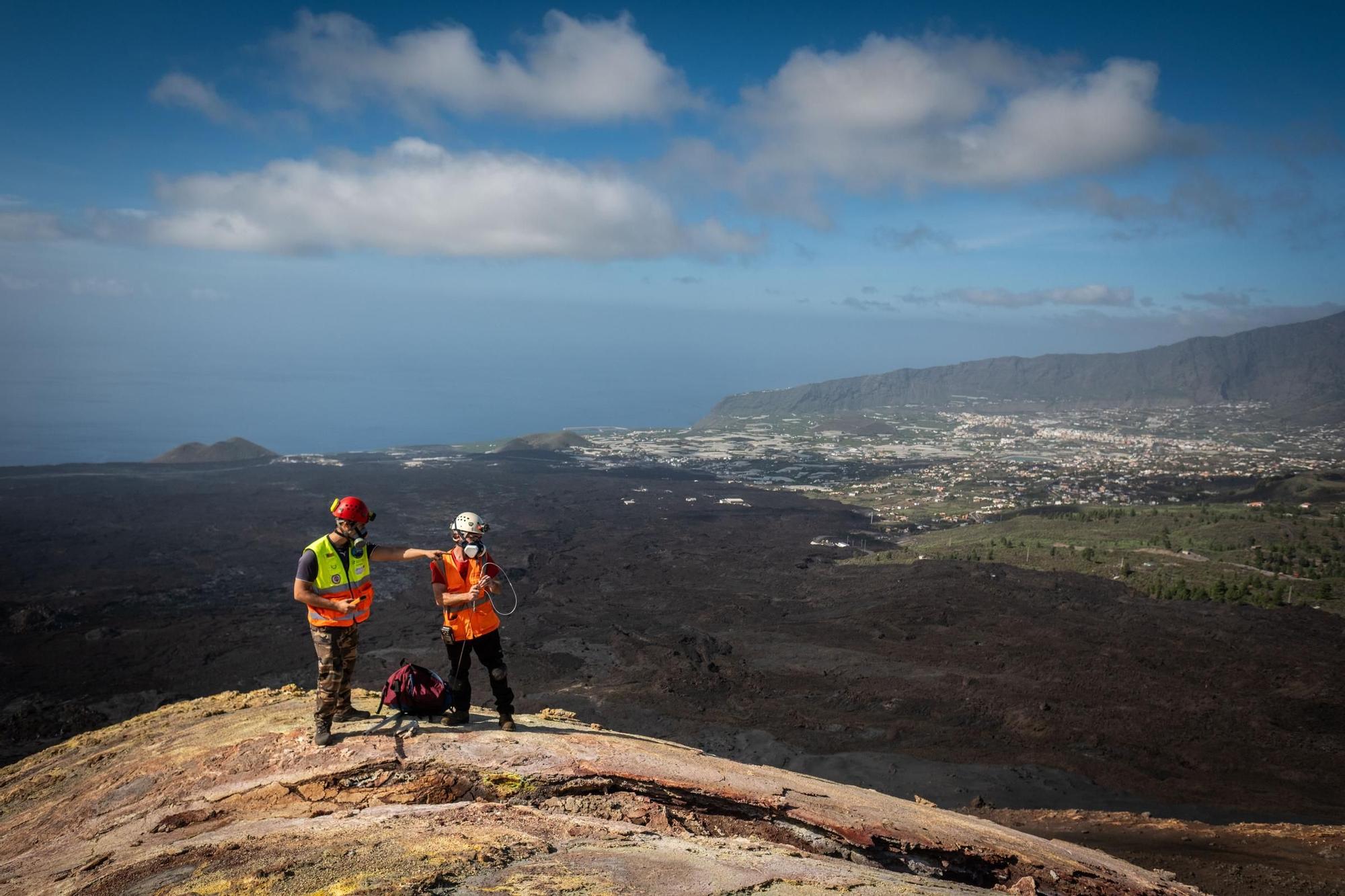 Imágenes del volcán de La Palma dos años después de la erupción