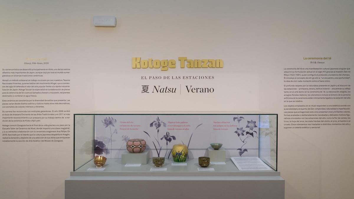 La sección de cerámica del Museo de Zaragoza inaugura una exposición con obras de Kotoge Tanzan La sección de cerámica del Museo de Zaragoza inaugura una exposición con obras de Kotoge Tanzan