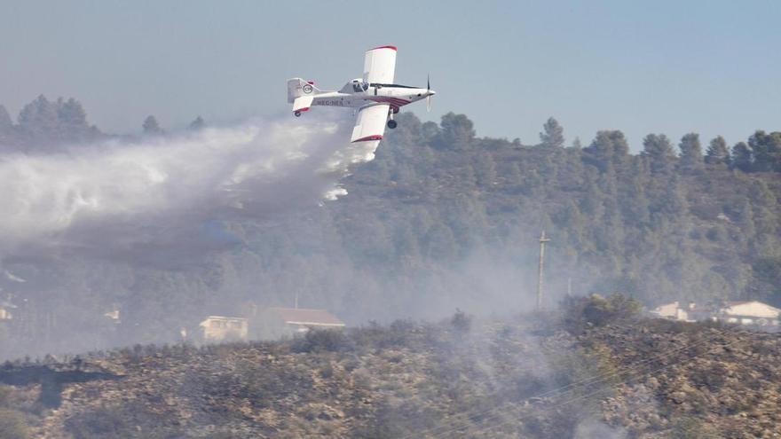 Los incendios forestales crecen este invierno casi un 40% en la Ribera y el 66% son provocados