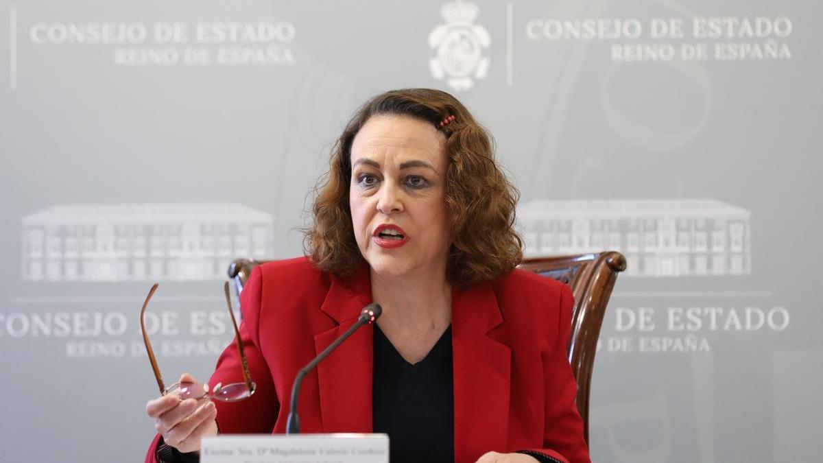 Magdalena Valerio, presidenta del Consejo de Estado y exconsejera de Castilla - La Mancha.