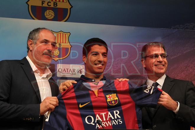 Presentación de Luis Suárez