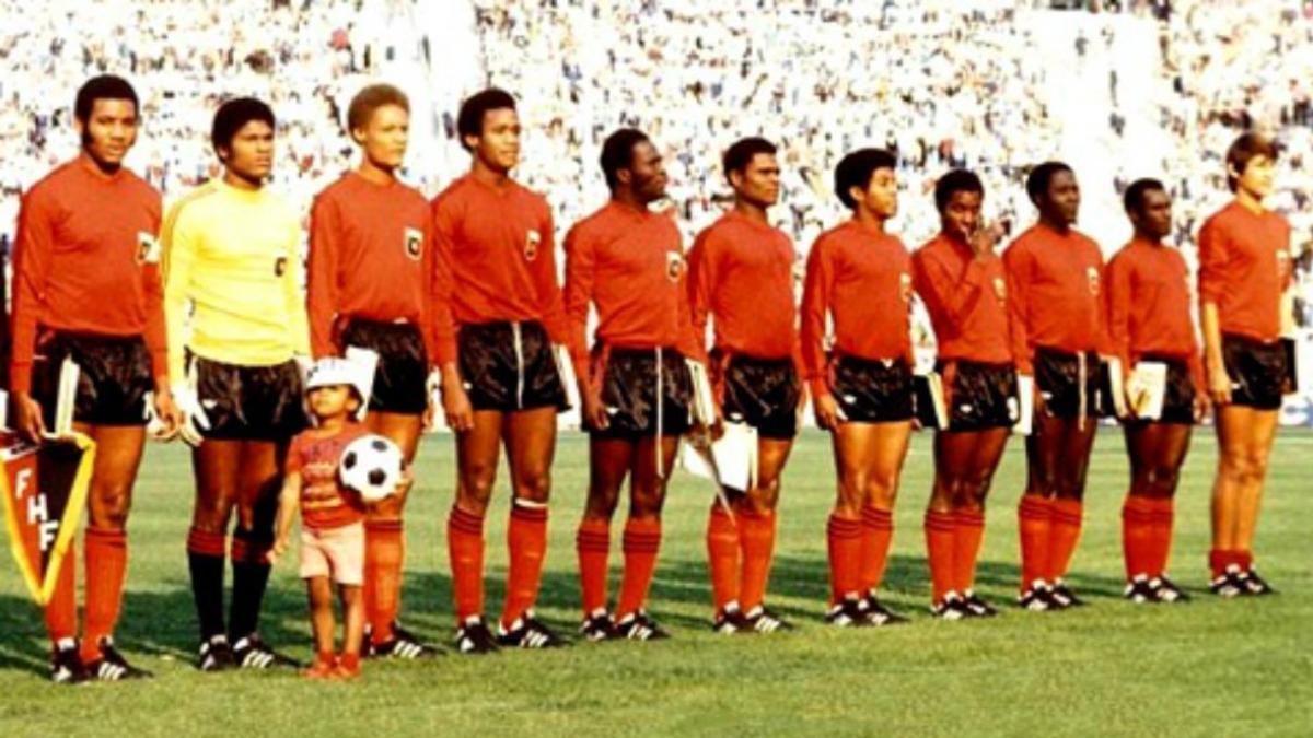 La selección de Haiti en el Mundial de 1974
