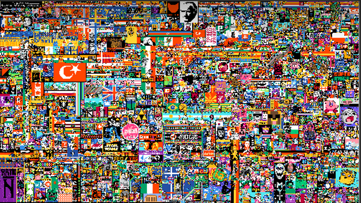 Mural de Reddit Place