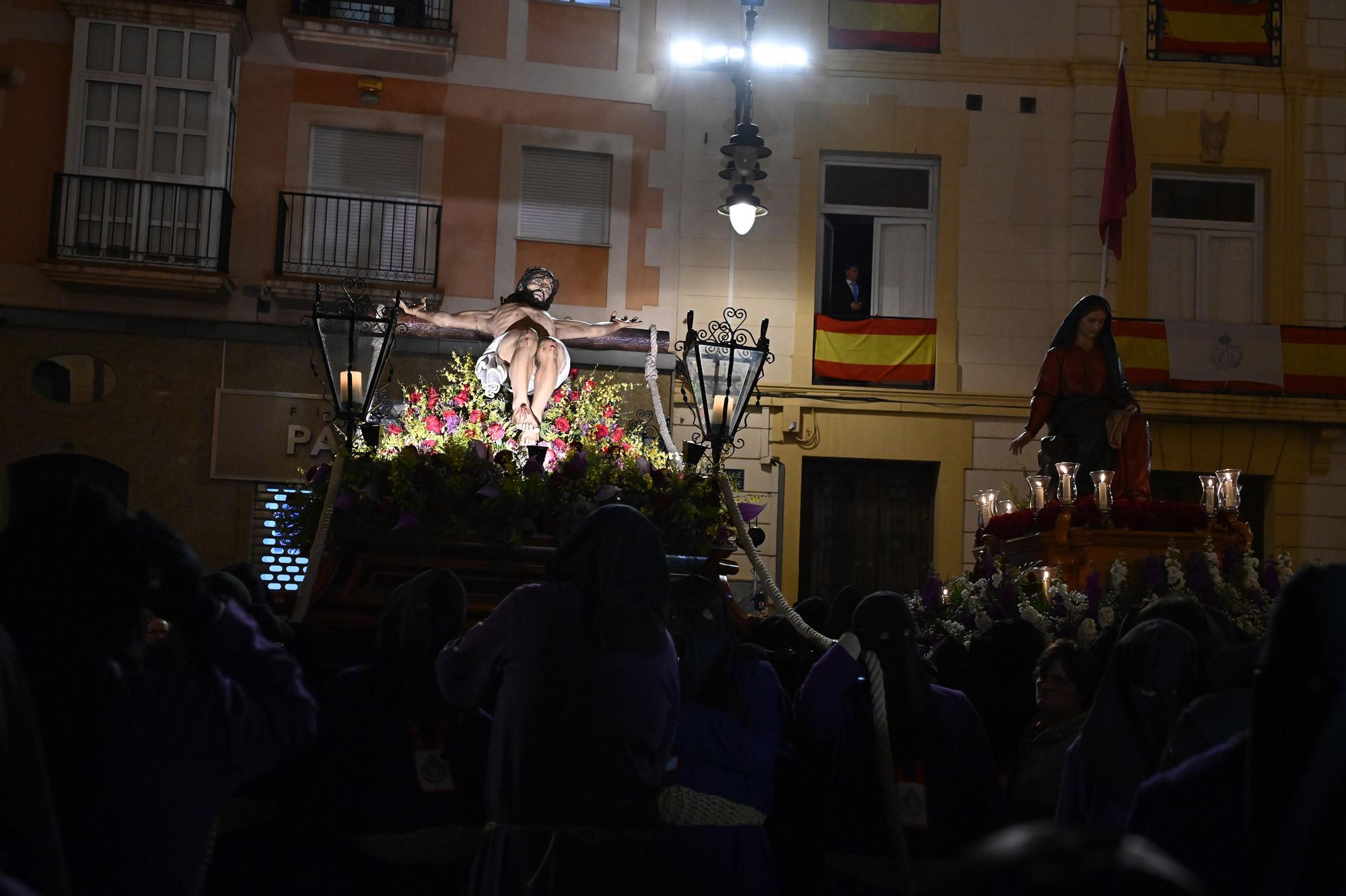 Viacrucis penitencial del Cristo del Socorro en Cartagena