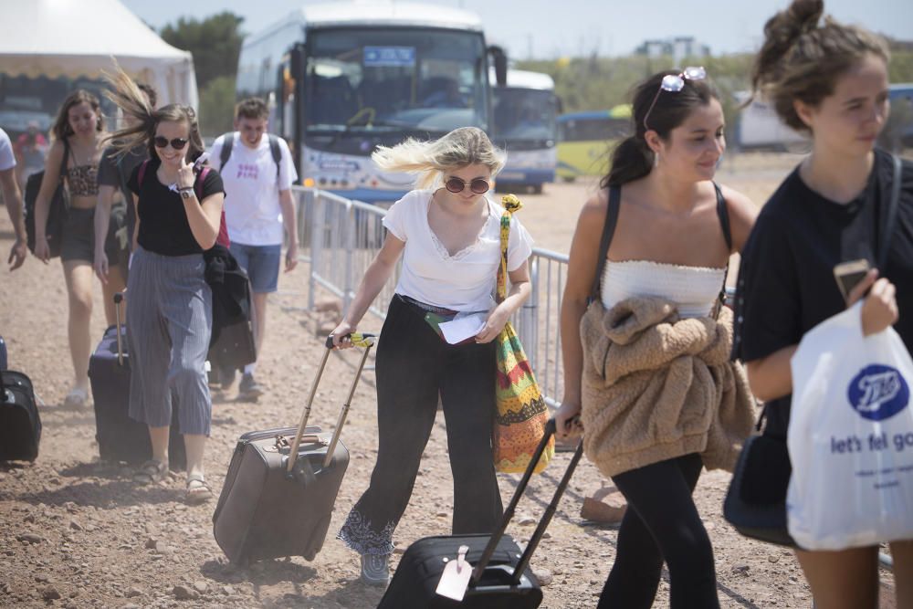 Empiezan a llegar los primers fibers a Benicàssim