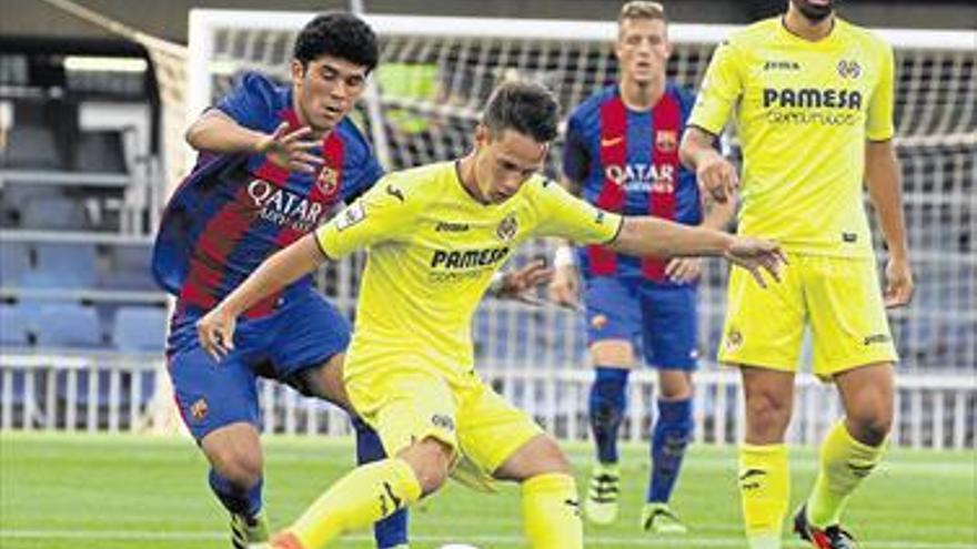 La prolongación condena al Villarreal B ante el Barcelona B