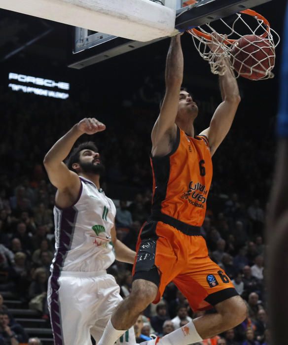 Eurocup: Valencia Basket - Unicaja, en imágenes