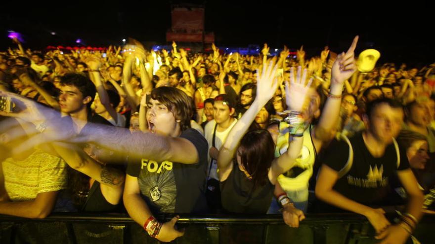 Público asistente al Low Festival de Benidorm durante la última edicion