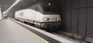 Els trens ja circulen en proves pel nou ramal ferroviari a l’aeroport del Prat