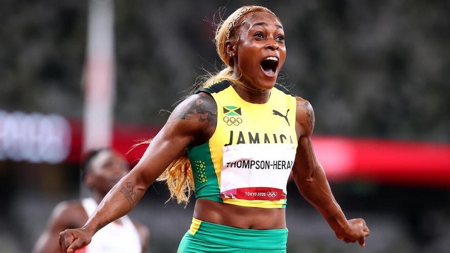 La jamaicana Elaine Thompson.